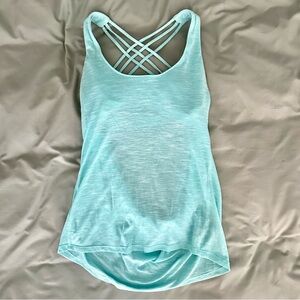 Forever 21 Low Back Athletic Top with Built in Bra